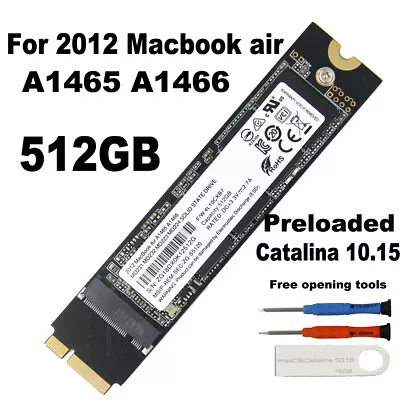 NEW 512GB SSD For Apple 2012 MacBook AIR A1465 A1466 MD231 MD232 MD223 MD224 SSD • $59.86