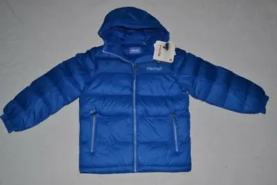 Marmot Girls Guides Down Hoody Blue Bay Gem Blue All Sizes  New Authentic #78170 • $89