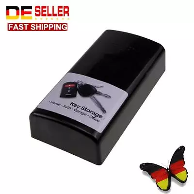 Creative Car Key Secret Box Magnetic Case Holder For Key Hidden Black Outdoor • £7.59