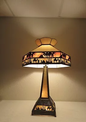 Camel Mission Table Lamp Vintage  • $1700