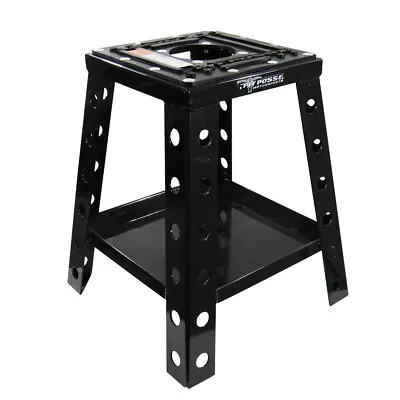 Pit Posse Off Road Universal Motorcycle Motocross Dirt Bike Stand W/ Tray Black • $64.95