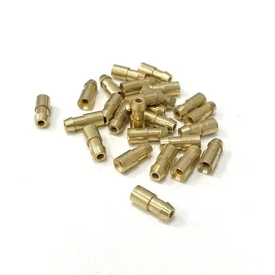 £2.49 • Buy 4.7mm Brass Bullet Connectors - Lucas Triumph Norton Style Wiring Pack 10 