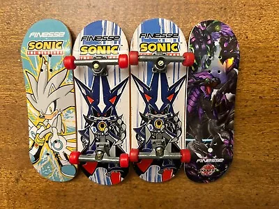 Tech Deck FINESSE Sonic The Hedgehog Bakugan Board Lot Plus Rare 4 Lot • $19.99
