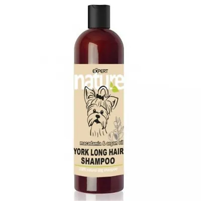 Natural Dog Shampoo Long Hair Pet 250ml Yorkshire York Macadamia And Argan Oil • £7.95