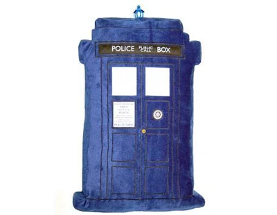 $24.99 • Buy Doctor Who Licensed 20  Tardis Shaped Cushion Throw Pillow With Lights & Sound