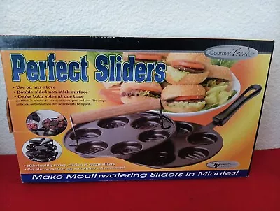 Gourmet Trends Perfect Sliders Hamburger Slider Maker Non Stick Burger Press Kit • $15