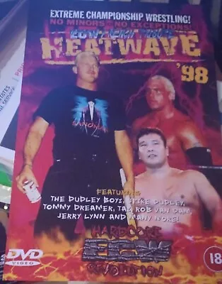 ECW Heatwave 1998 Event Poster 11x17 • $25