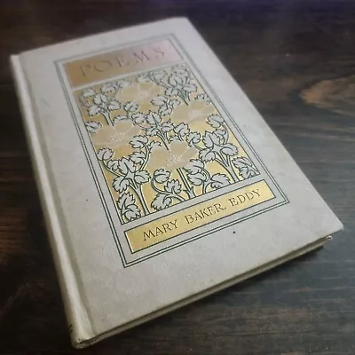 Poems By Mary Baker Eddy ☆  HC VG  ☆ 1910  • $19.99