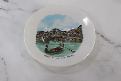 Venezia Ponte Di Rialto Decorative Plate Souvenir Made In Italy (MF) • $9.99