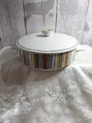 Vintage 1960's Midwinter Tureen Dish Sienna Pattern By Jessie Tait • £18