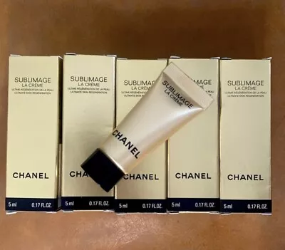 Chanel Sublimage La Creme Ultimate Skin Regeneration Texture Fine X5 New • £50
