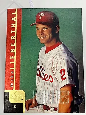 1998 Upper Deck Special F/X Card #100 Mike Lieberthal Philadelphia Phillies • $0.99