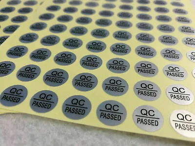 2000pcs QC PASSED Stickers 10mm Circular Stickers Qualified Labels  • $9.80