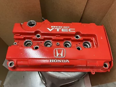 B16A Acura Integra  DOHC VTEC DC2 HONDA VALVE COVER OEM JDM B16 B17 B18 Gs-R B16 • $175