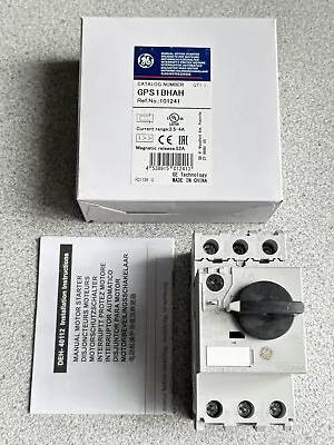 New Ge Gps1bhah Manual Motor Starter 2.5-4 Amp 3 Pole 690 V Ac 50/60 Hz • $139.95