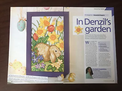 Rabbit & Daffodils Cross Stitch Chart **from A Magazine** • £1.60