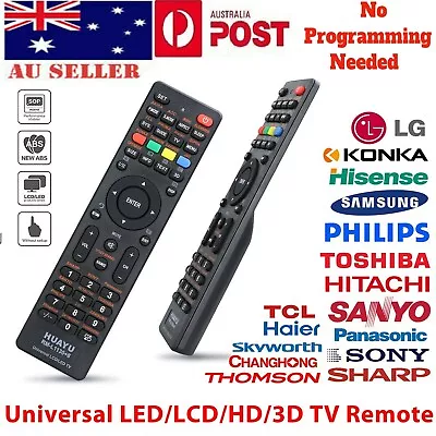 Universal TV Remote Control LCD/LED For Samsung/Panasonic/PHILIPS/TOSHIBA/SONIQ • $12.99