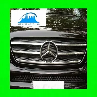 1998-2005 Mercedes Ml W163 Chrome Trim For Grill Grille W/5yr Wrnty • $33.45