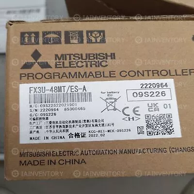 1PC NEW Mitsubishi FX3U-48MT/ES-A Programmable Logic Controller PLC Fast Ship • $218.09