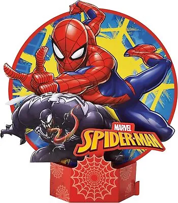 Spider-Man Webbed Wonder Marvel Kids Birthday Party Decoration Centerpiece • $14.57