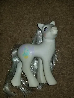 Vintage 1989 G1 My Little Pony PONY BRIDE Bridal Beauty Doves Hasbro  E • $16