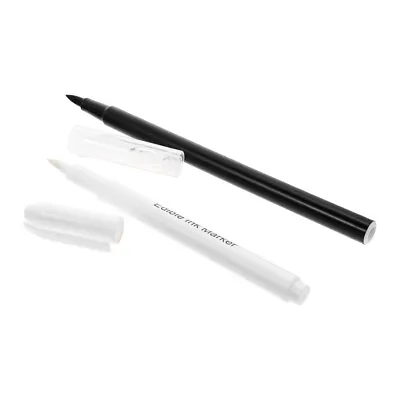  2 Pcs Dual Tip Markers Can Be Food Coloring Pen Baking Tool Tools Pencil • £5.65