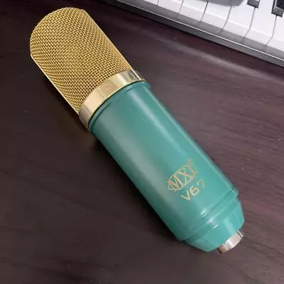 MXL V67G Condenser Microphone Large Diaphragm For Vocal MXL-V67G Gold And Green • $160.62