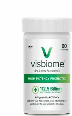 4 X Visbiome High Potency Probiotic 112.5 Billion 60 Caps Each Formerly VSL #3 • $476