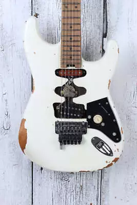 EVH Frankenstein Relic Series Electric Guitar White Relic With Gig Bag • $1499.99