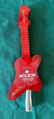 Molson Electric Guitar Beer Tap Handle Visit Store • $95