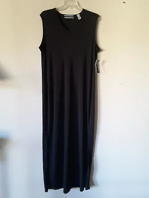 $17.47 • Buy Amanda Smith Womens Black Sleeveless Dress. Size XL. New With Tags 