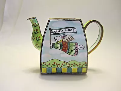 Hand Painted GARDENING  WATERING CAN  Garden Angel  • $9.99