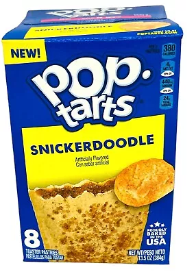 £5.65 • Buy Kellogg's Pop Tarts Snickerdoodle Toaster Pastries 13.5 Oz