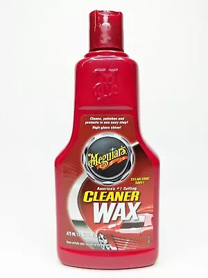 Meguiar's A1216 #1 Selling Cleaner Wax Liquid Polish For Car/Auto Detailing 16oz • $15.97