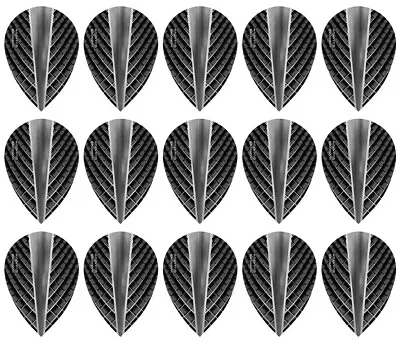 5 Sets Harrows Quantum Pear Dart Flights – Ships W/ Tracking - Smoke • $11.95