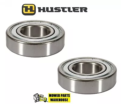 2 Pk Repl Hustler Blade Deck Spindle Bearings 604255 Steel Seal Upgrade Bearing • $21.89