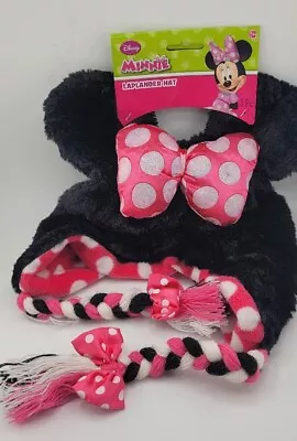 New With Tags NWT Disney Minnie Mouse Peruvian Beanie Laplander Hat • $7.99