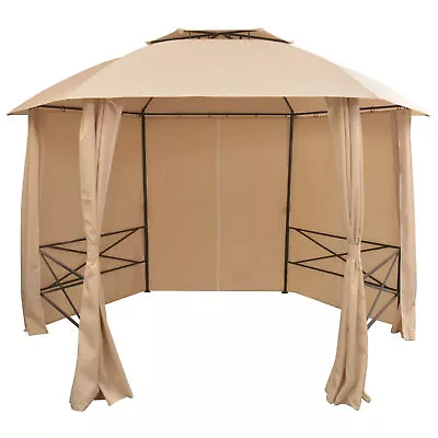 Garden Marquee Pavilion Tent With Curtains 11' 9 X8' 8  A4V1 • $269.74