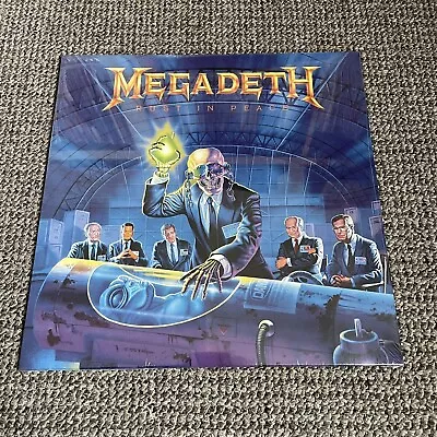 Megadeth – Rust In Peace Vinyl Record SEALED Black 2023 • £55