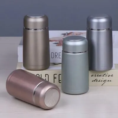Mini Insulated Coffee Mug Cup Travel Stainless Steel Flask Vacuum Leak-proof' • £11.40
