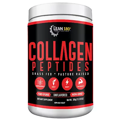 100 Pure Collagen Peptides Helps Joint Health Skin Hair Nails Diet 35 Serv • $39.99