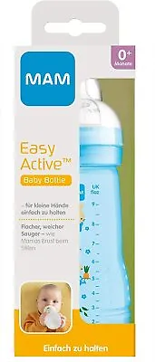 £14.39 • Buy MAM Easy Active / Water Bottle / 270 Ml / Teat Silicone / 0+ Months / Rabbit