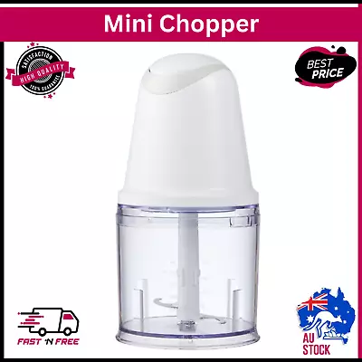 500ml Electric Food Chopper Garlic Blender Vegetable Crusher Mincer Grinder Mini • $24.99