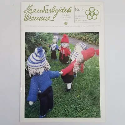 Haandarbejdets Fremme Danish Handcraft Guild Magazine 3 Oct 1986 Patterns • $21.99