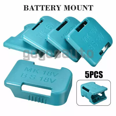 5X 18V/14.4 Battery Mounts Storage Shelf Rack Stand Holder Kit For Makita BS MT • $33.57