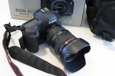 Canon EOS 5D Mark III L Lens Kit. EF 24-105 F/4L IS USM. Excellent Condition. • $1600