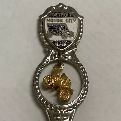 Detroit City Michigan Vintage Souvenir Spoon Collectibles • $3.95