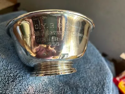 Paul Revere Reproduction Manchester Sterling 5  Bowl 826 • $2.25