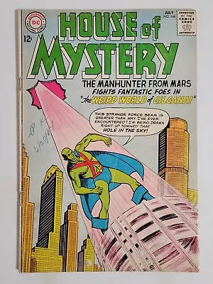 HOUSE Of MYSTERY #144 (GD) 1964 MARTIAN MANHUNTER COVER & APPEARANCE! SILVER DC • $1.80