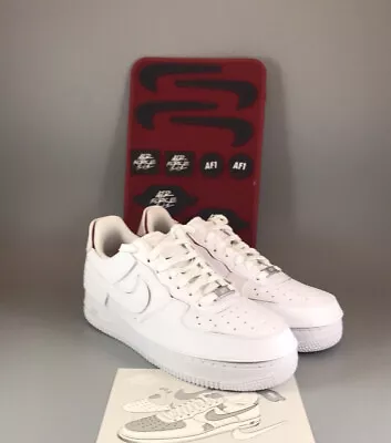 £77.67 • Buy Size Wmns 8 - Nike Air Force 1/1 'White Varsity Red' - SKU	DC9895-100